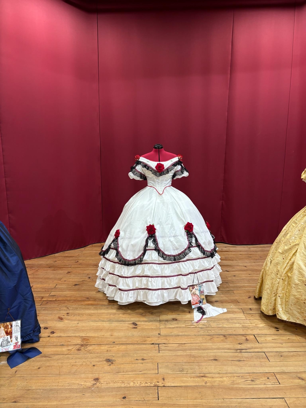 Une robe Popibricolette d'inspiration "Autant en emporte le vent"