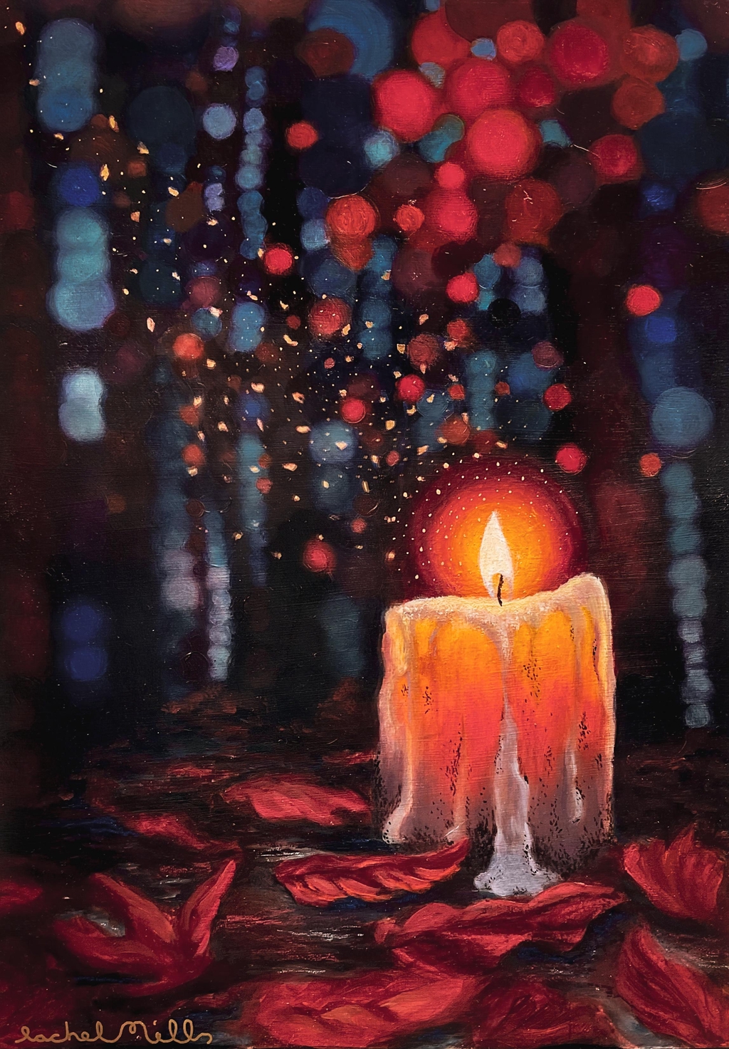 Transforming paint into light