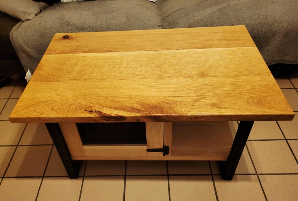 Table basse style industriel 