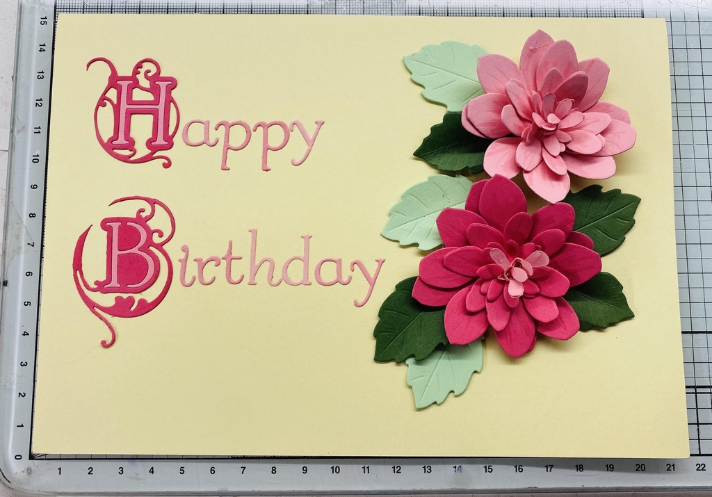 why not have your card hand written with your own words and posted direct for you.
