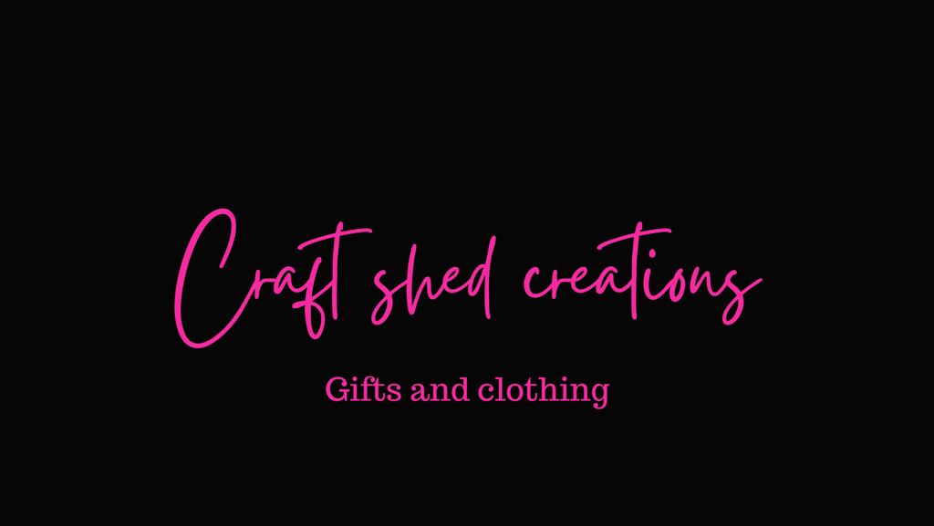 Craft shed creations prints custom made gifts and clothing for all occasions. 