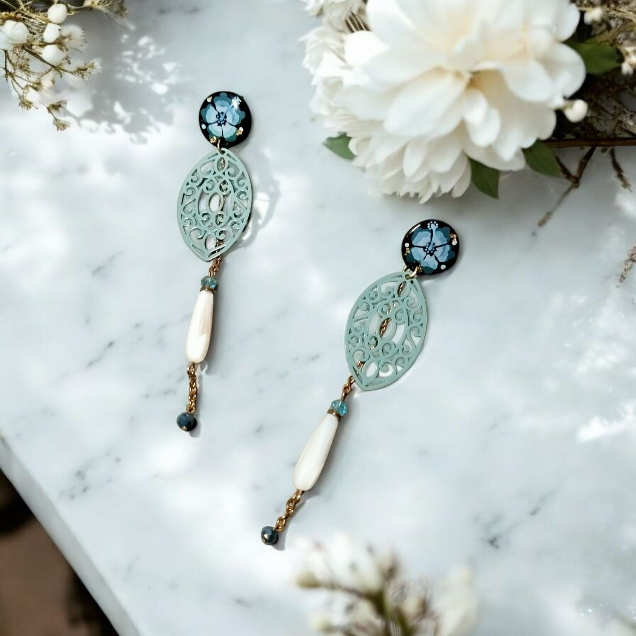 Boucles Flora dessinées