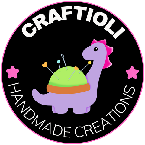 Logo Craftioli with dino