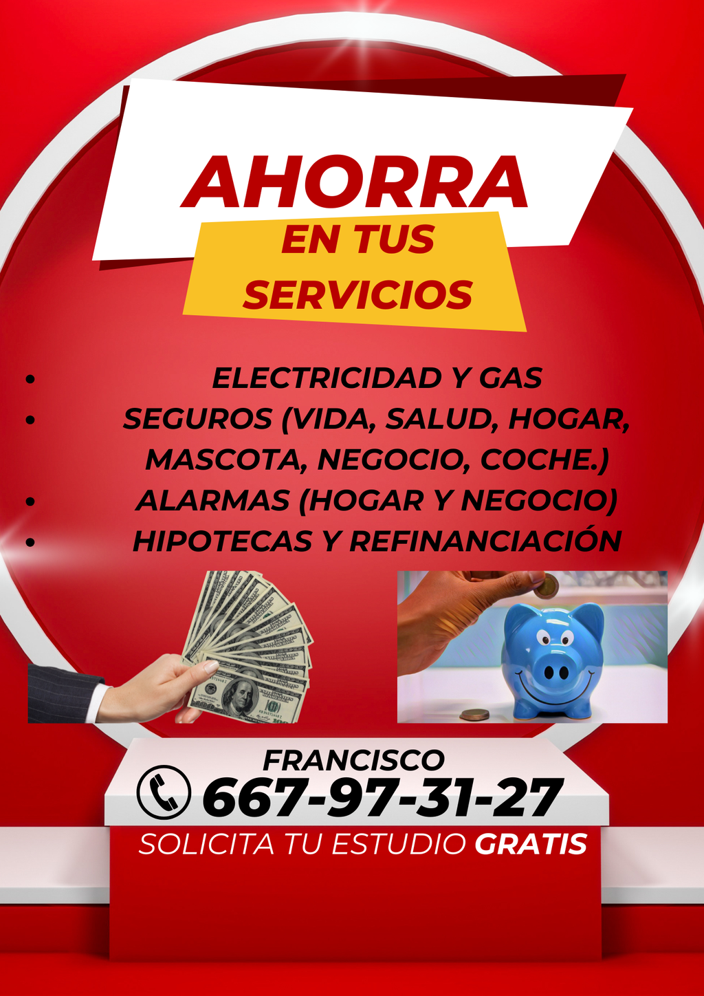 Ahorre en todos los servicios que ya está pagando en su hogar o negocio