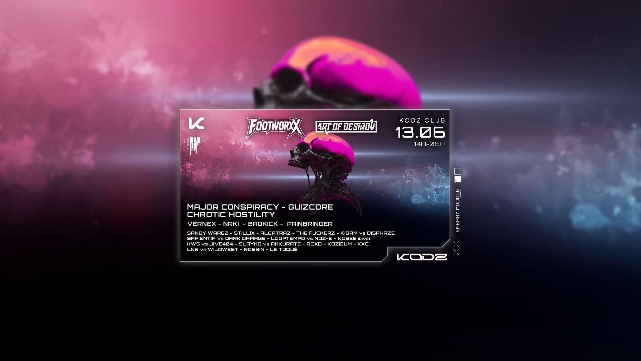 FOOTWORXX/ ART OF DESTROY 