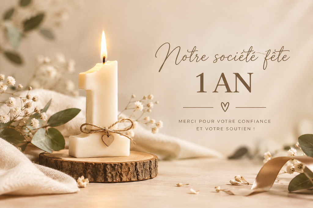Nous fêtons nos 1 an ✨