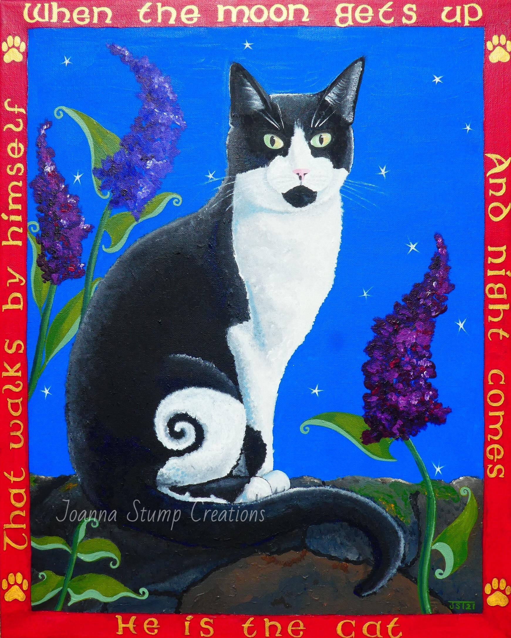 "Feline at Dusk"