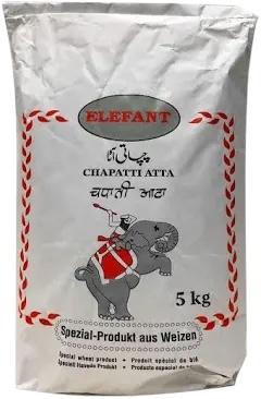 Elefant Chapatti Atta (Weizenmehl) 5Kg