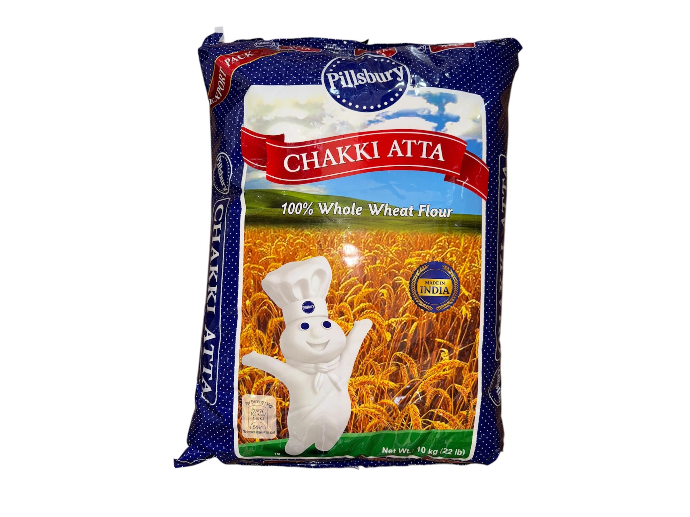 Pillsbury Chakki Atta Weizenmehl 10 kg