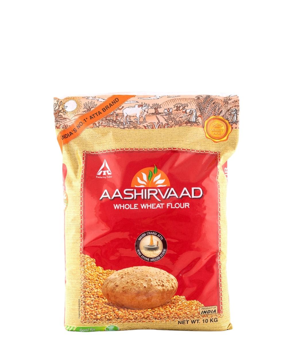 Aashirvaad Chakki Atta Weizenmehl. 10 kg
