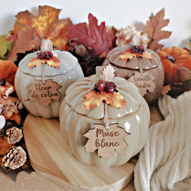 Bougie Automne