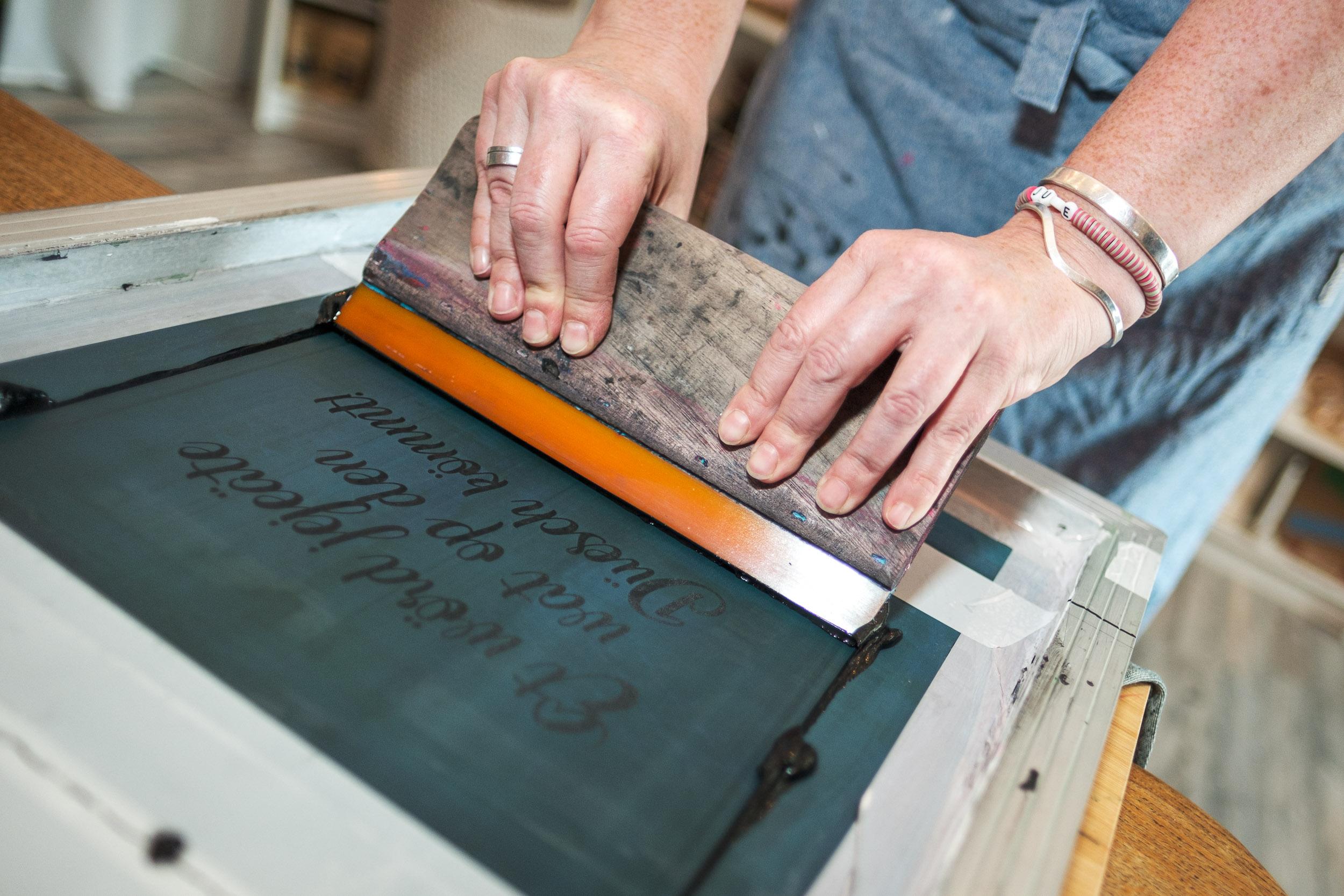 Siebdruck Workshops JuSt