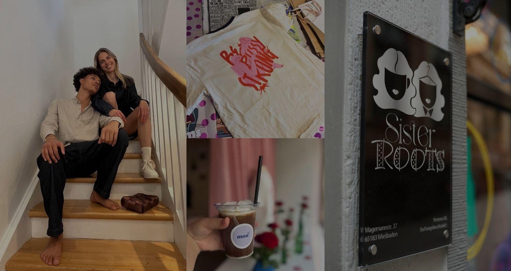 Pop up event Wiesbaden Nach dem erfolgreichen ersten UNFILTERED
Pop-Up bringen das Frankfurter Activist Streetwear Label WoMan Force und das
Asian-inspired Drinks &amp; Treats Konzept Moa ihr gemeinsames Format nun nach
Wiesbaden – als Gäste des Sister Roots Concept Stores im Herzen der Altstadt
(Wagemannstraße 37).
Von 11:00 bis 18:00 Uhr. Der Eintritt ist frei.