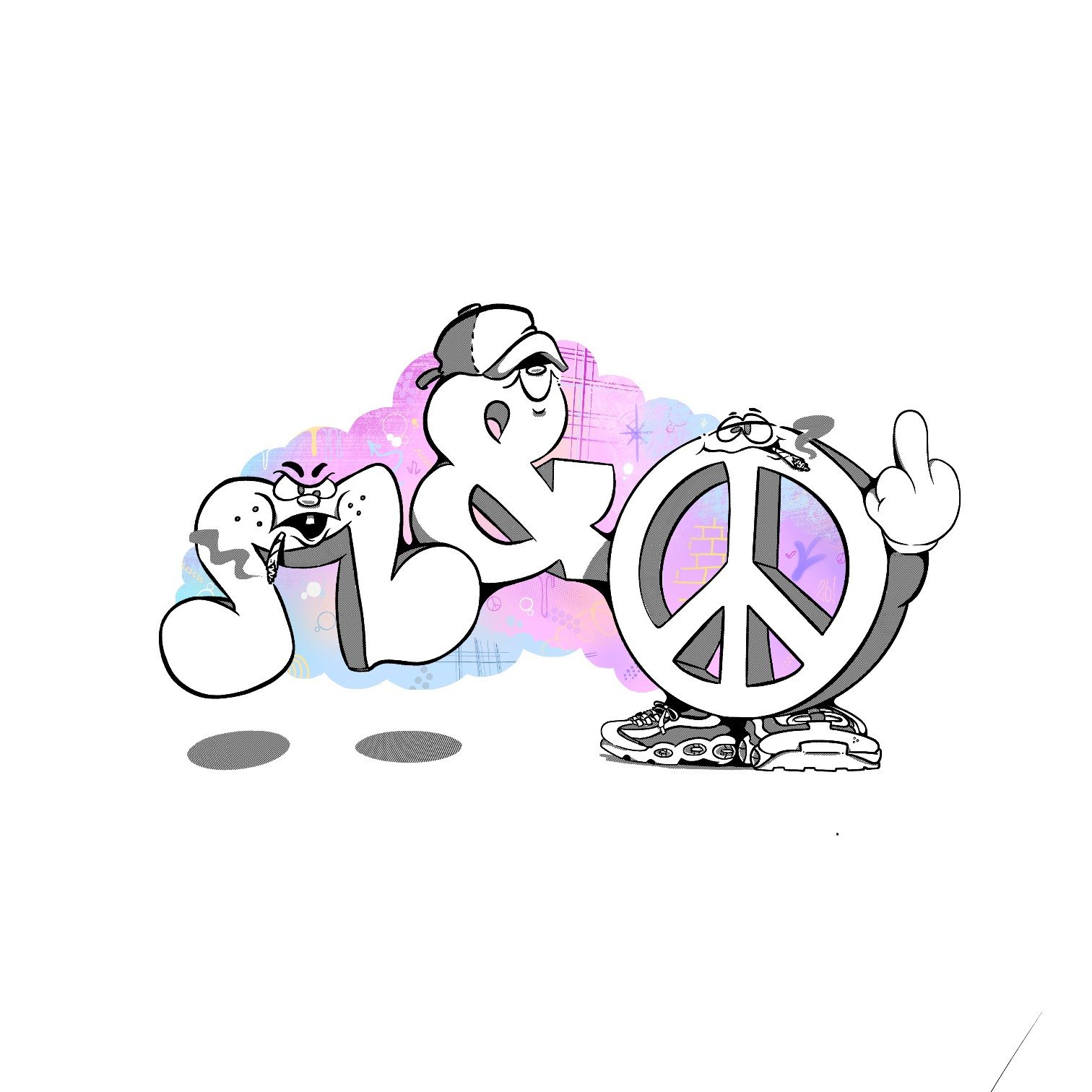 Frost-D Beats & Peaces Graphic 