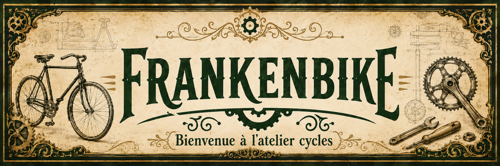 Bannière Frankenbike – vélos reconditionnés et VAE de seconde vie