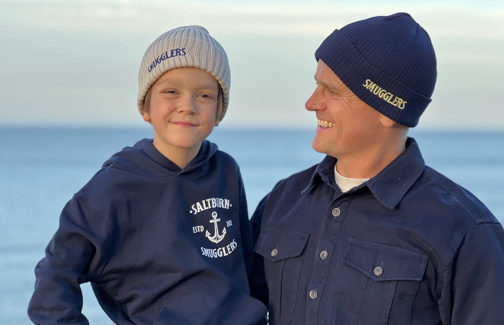 Family made by the sea