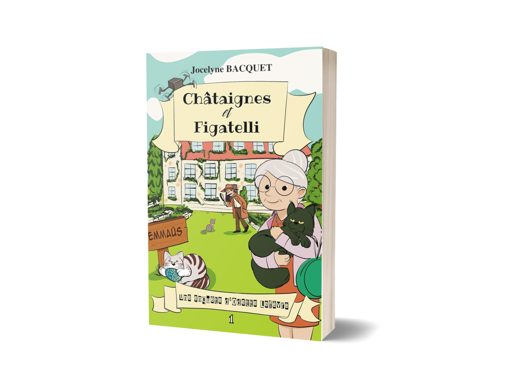 Les enquêtes d'Odette en Corse, saga de cosy mysteries, par Jocelyne Bacquet.