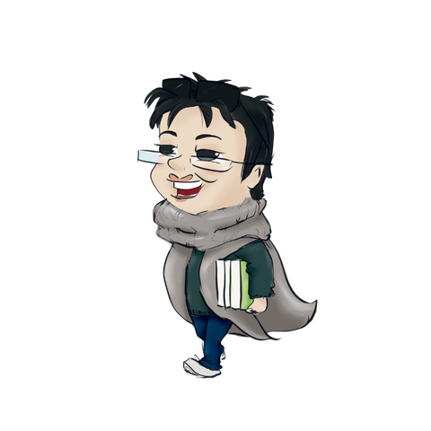 Logo de l'auteure Jocelyne Bacquet - version dessinée par IonionGR.