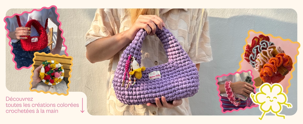 Atelier Pohé | créations artisanales d'accessoires au crochet | Vendée