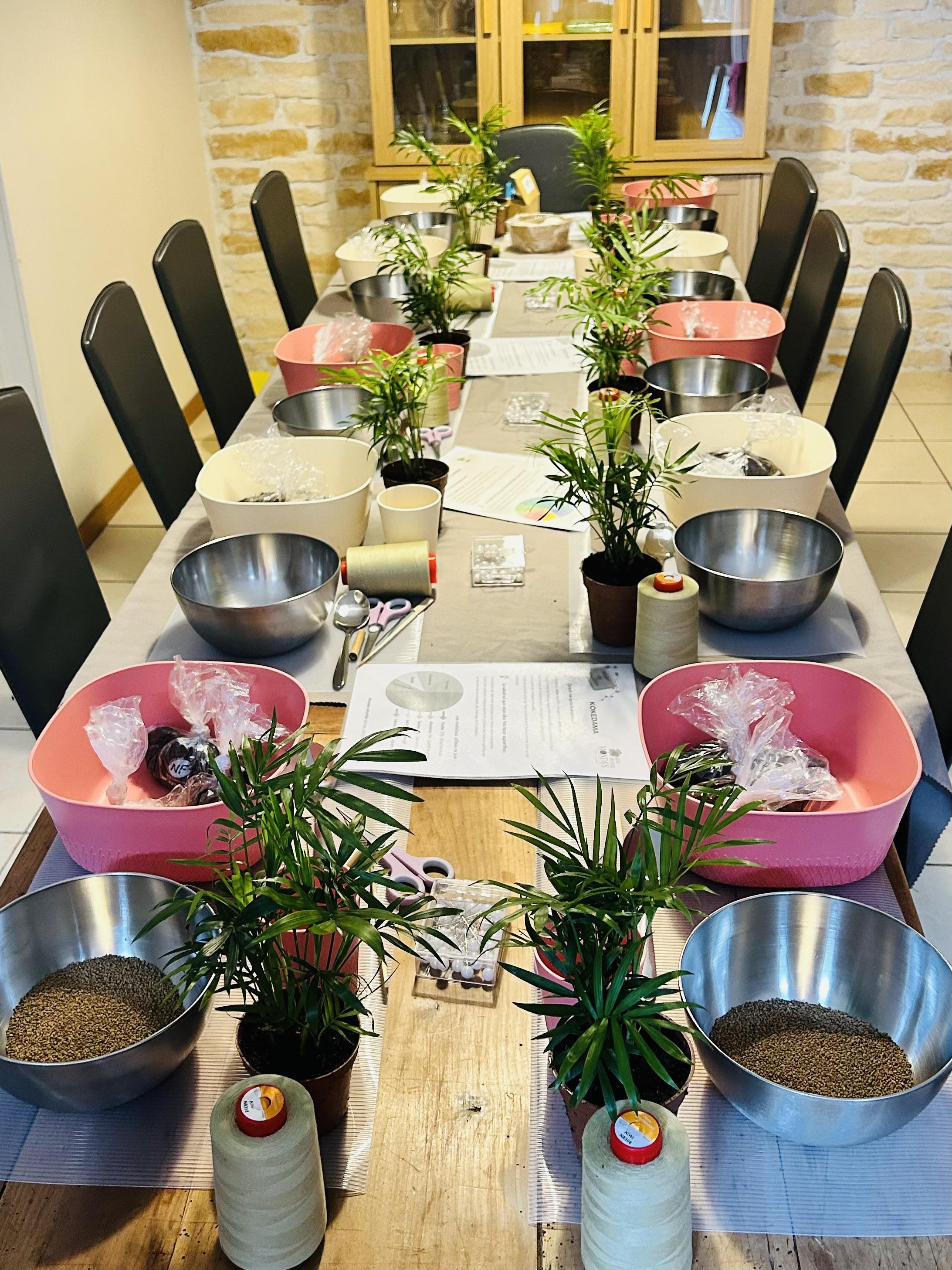 Atelier kokedama Rennes