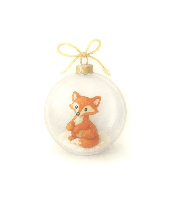 Découvrez les boules de neige fait main avec des animaux en pâte polymère et de la fausse neige/paillette