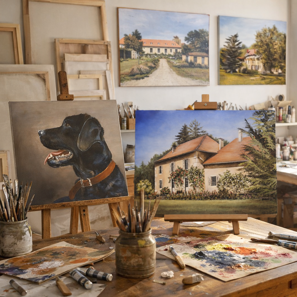 Véronique de Villaine
Vdevillaine
Artiste animalier
Commande personnalisée 