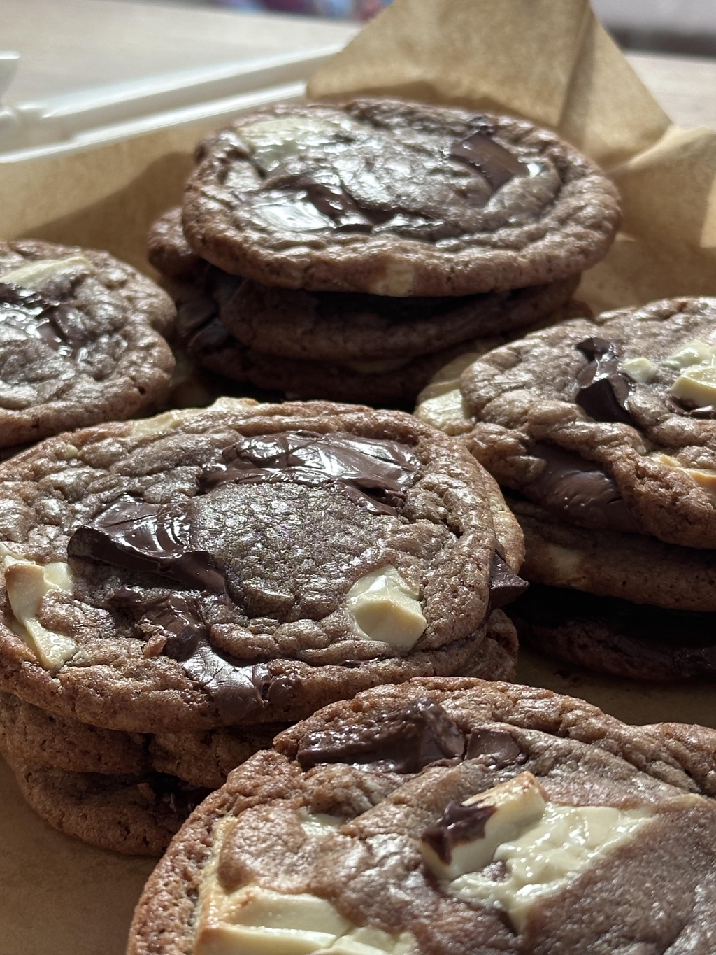 Our signature “Triple Chocolate cookie”