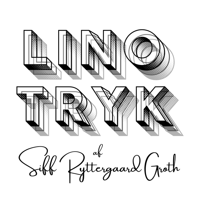 Lino tryk - håndtrykte linoleumstryk af Siff Ryttergaard Groth