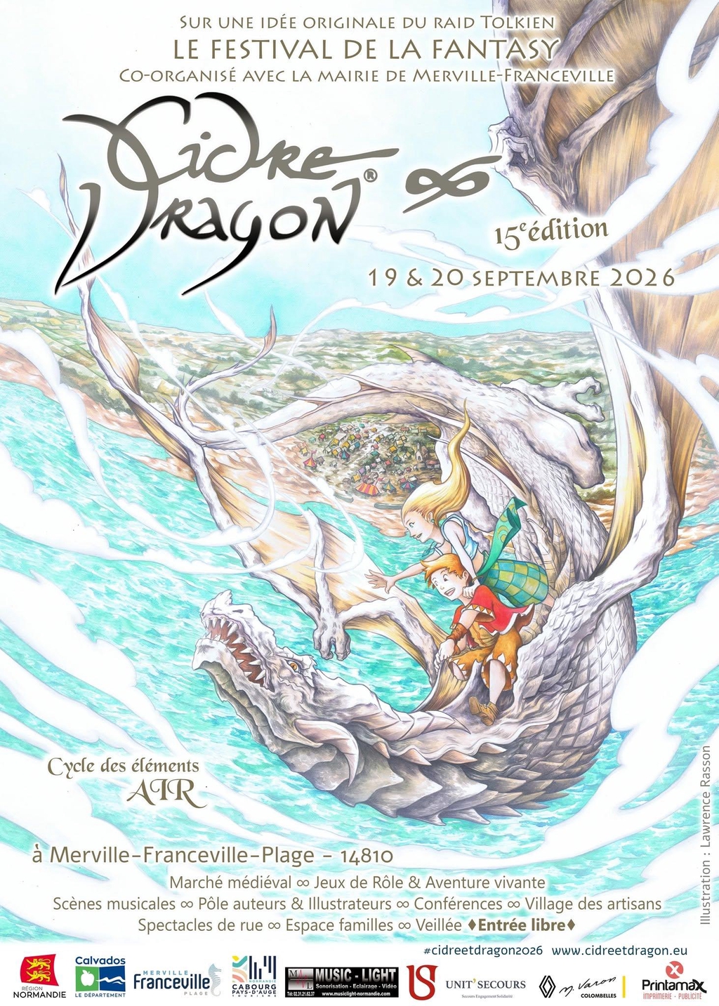Affiche Cidre & Dragon 2026