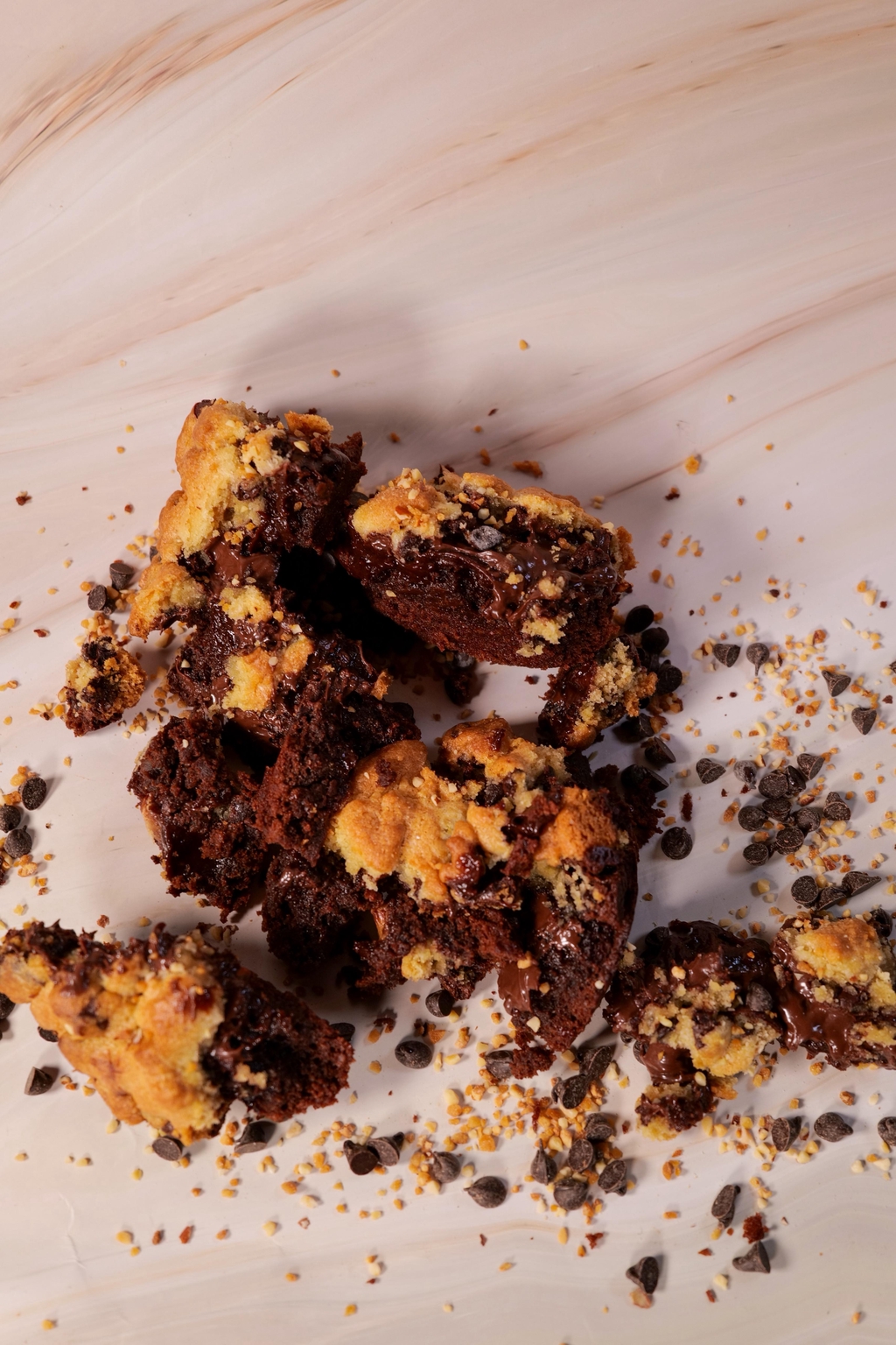 brookie melange de cookie et brownies. patisserie dans les yvelines à coignieres 