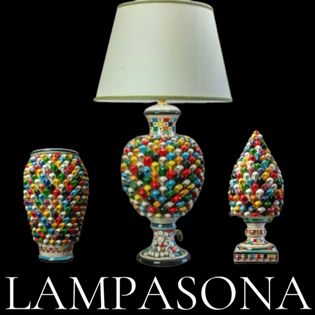 Ceramiche Artistiche di Caltagirone | Lampasona 1982
