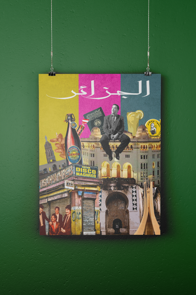 Algerie – Affiches Pop Art