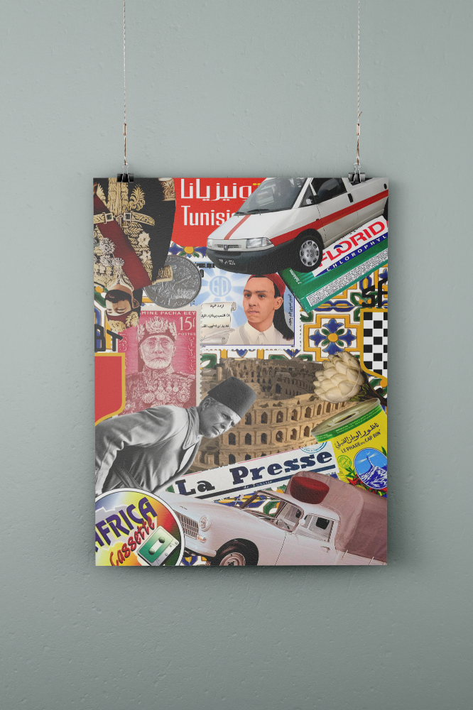 Tunisie – Affiches Pop Art