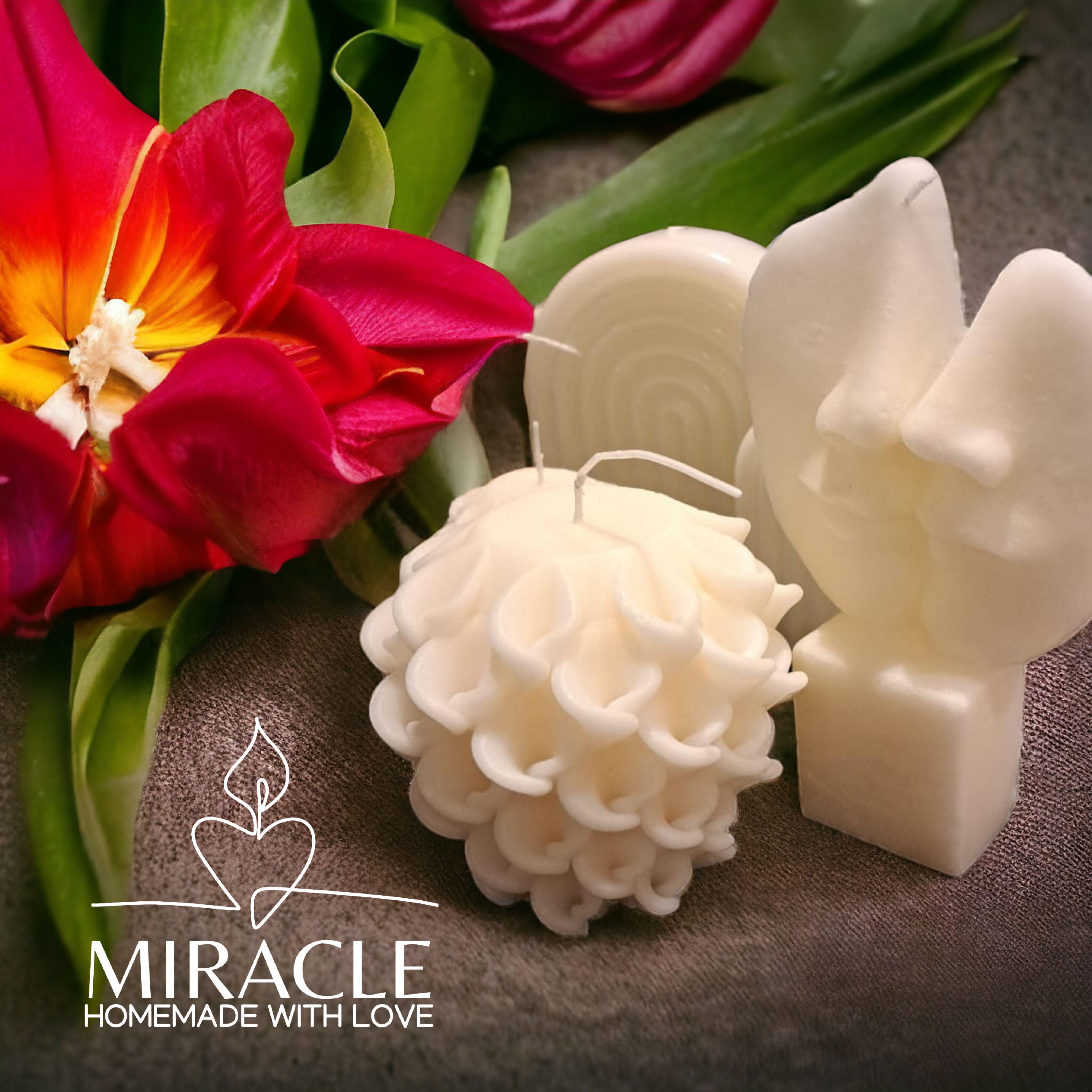 Candles, homemade, scented and coloured, eco-friendly, home and business unique luxury decorations