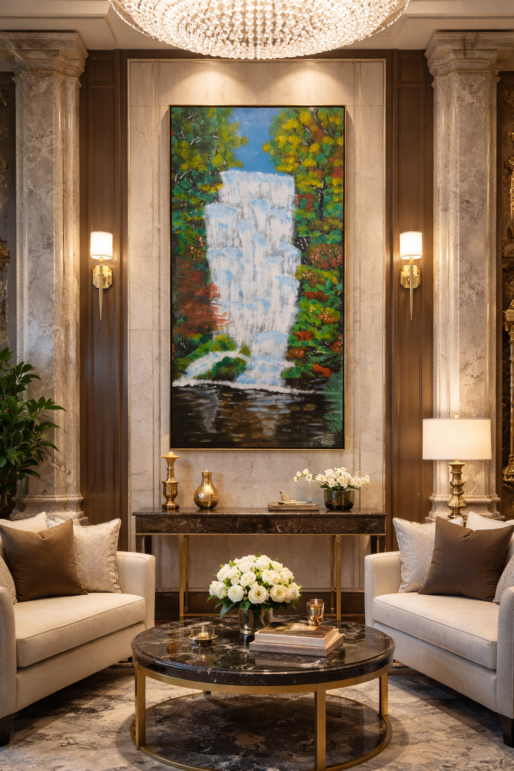 Original paintings created by the artist and canvases available on request and recustomisable options available for personal homes, businesses, offices, and decorations