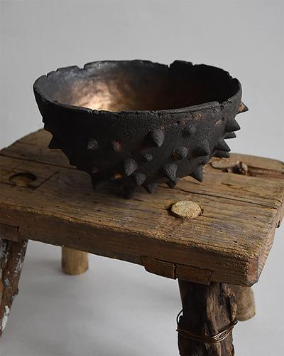 rustic ceramic bowl