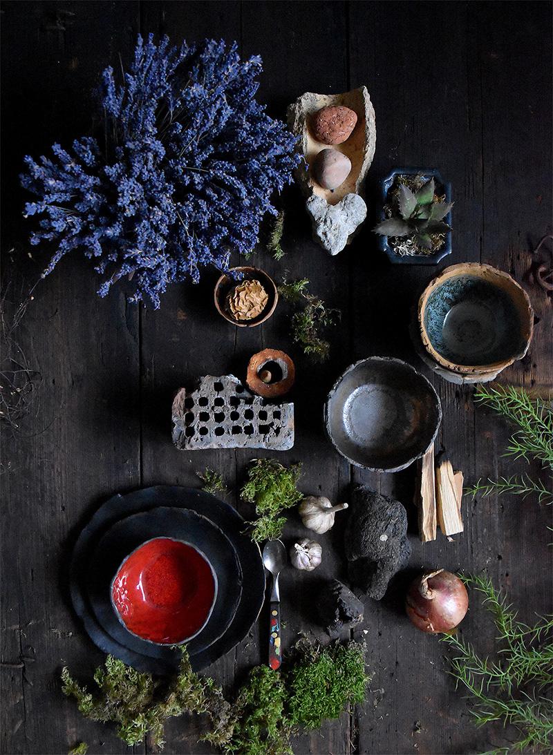 rustic handmade ceramics