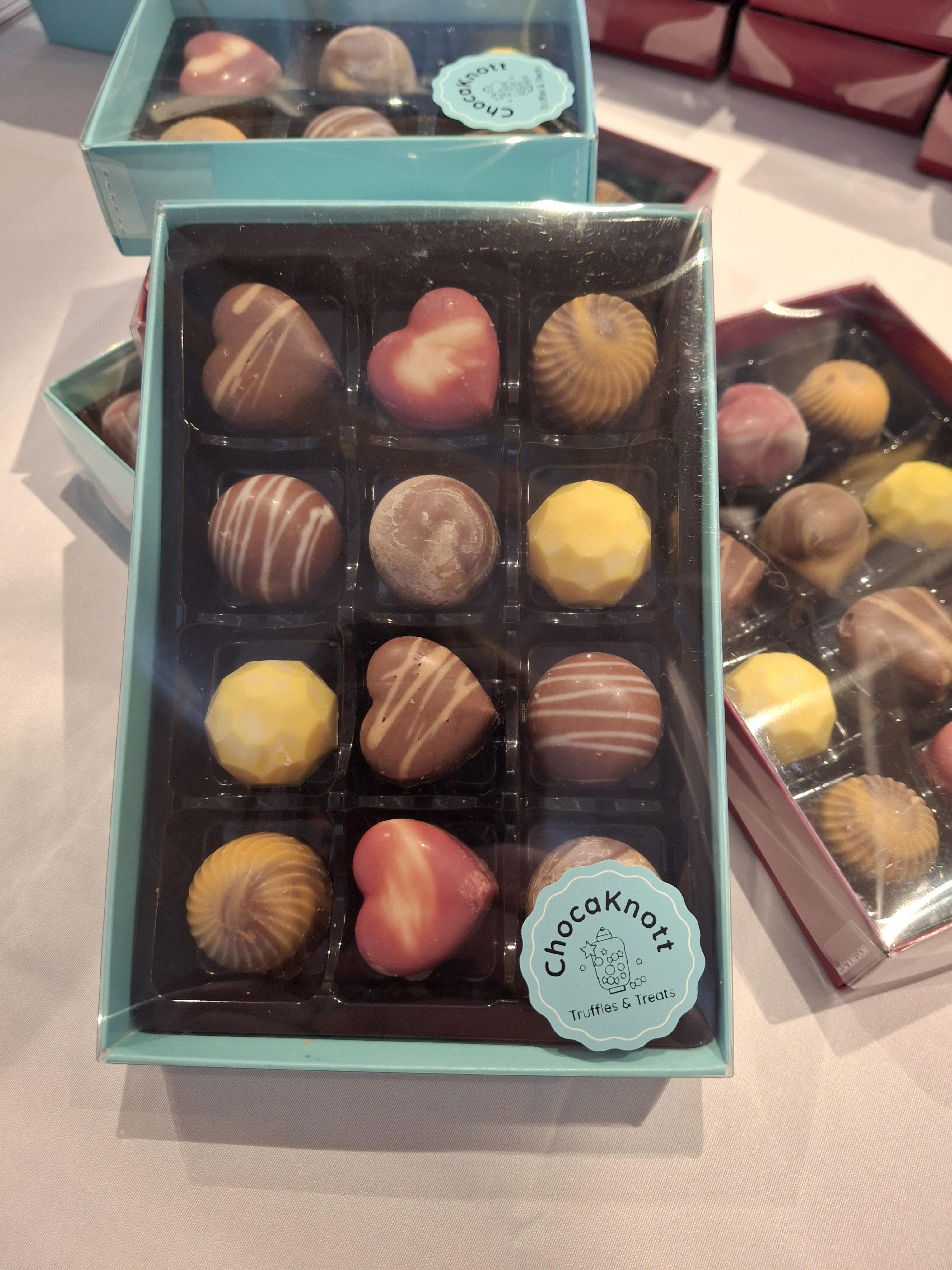 A Gift box of truffles