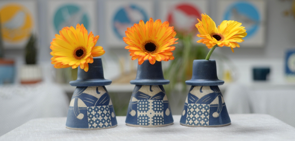 Ceramics by Rhiannon Sparks.