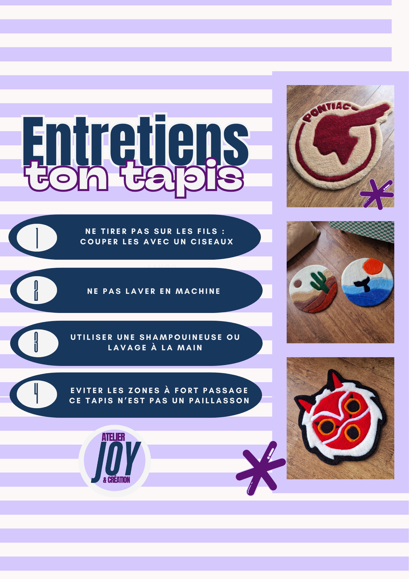 Entretien : les bons gestes pour faire durer votre tapis