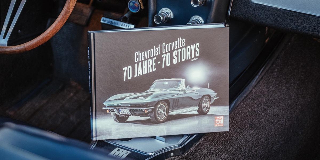 Corvette Buch mit Signatur