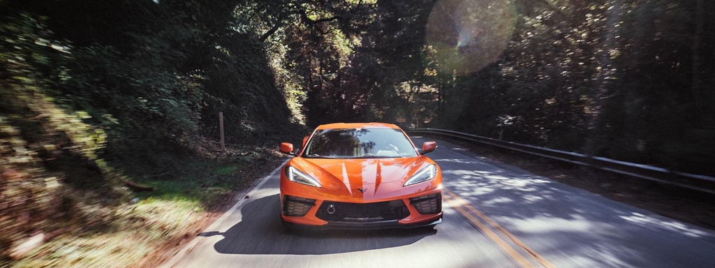 Corvette-Poster 100x70 cm