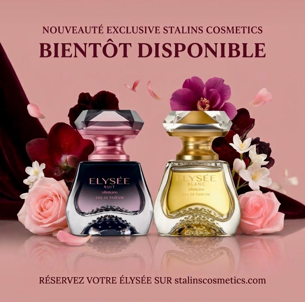 Parfum ELYSEE BLANC et ELYSEE NUIT