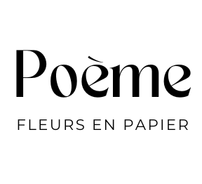 Poème | Fleurs en papier artisanales et durables, fabriquées en France