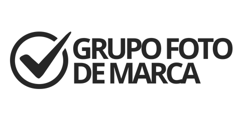 Logo Grupo Foto de Marca com ícone de check (marca de seleção)