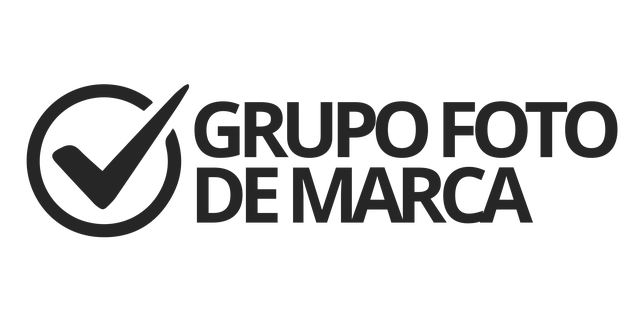 Logo Grupo Foto de Marca com ícone de check (marca de seleção)
