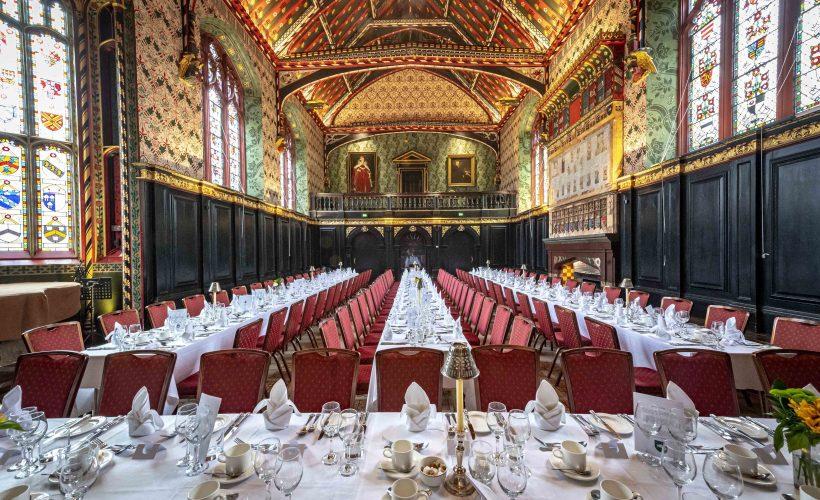 Queens' College - Cambridge - Old Hall - Black Tie Dinner - venue