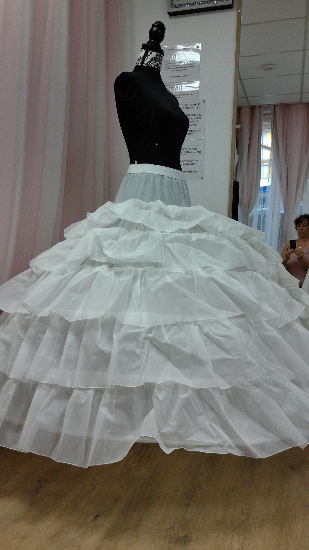 jupons de mariée toutes tailles