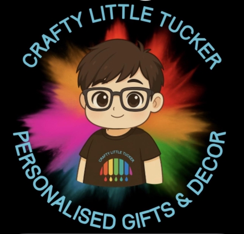 Crafty little Tucker 
Made with love. Bursting with colour