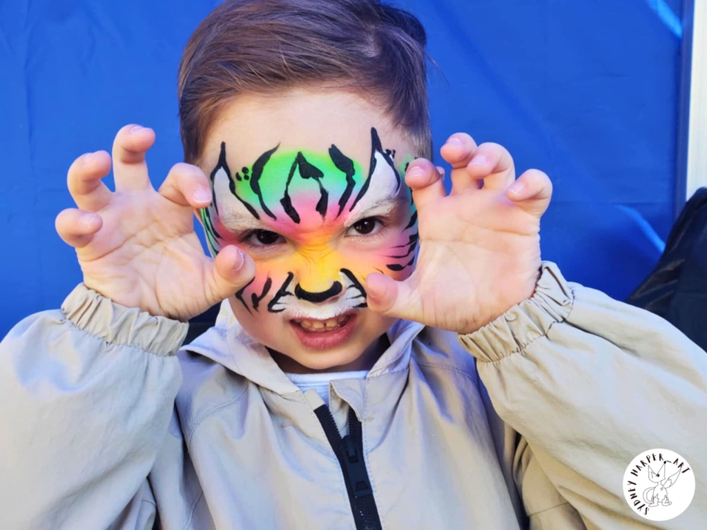 Professional & fun face painting for kid's parties and events